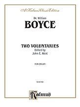 DL: Boyce: Two Voluntaries (Ed. West)