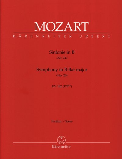 W.A. Mozart: Sinfonie Nr. 24 B-Dur KV 182 (173, Sinfo (Part)