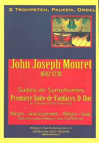 J. Mouret: Premiere Suite De Fanfares D-Dur