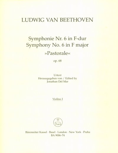 L. v. Beethoven: Symphonie Nr. 6 F-Dur op. 68, Sinfo (Vl1)