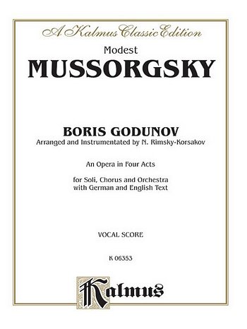 M. Mussorgski: Boris Godunov, GsGchOrch (KA)
