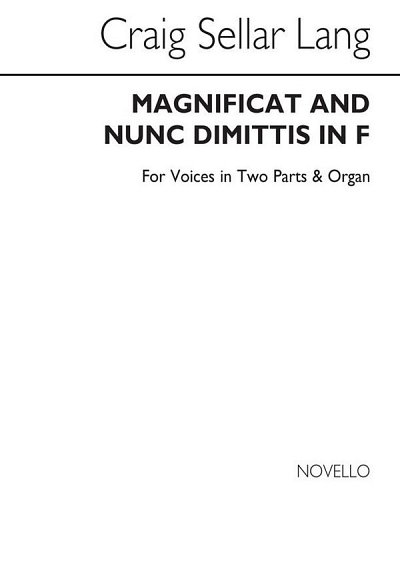 Magnificat & Nunc Dimittis In F (Chpa)