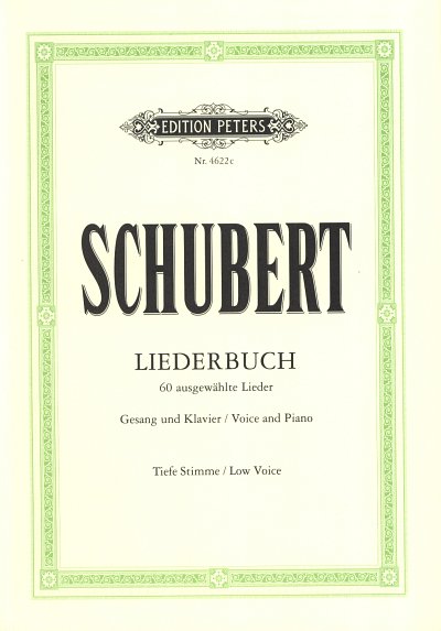 F. Schubert: Liederbuch - tiefe Stimme, GesTiKlav (LB)