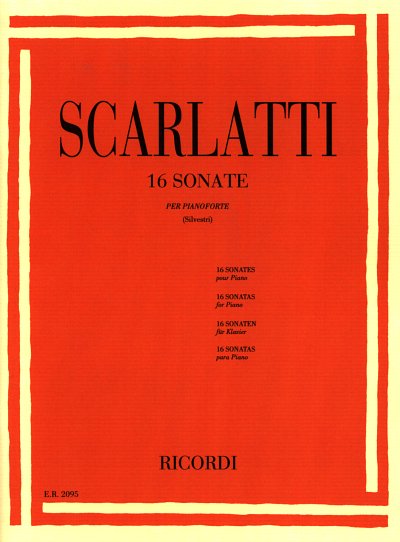 D. Scarlatti: 16 Sonate, Cemb