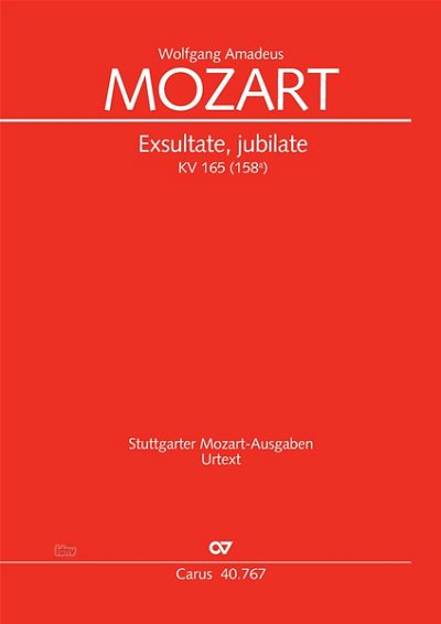DL: W.A. Mozart: Exsultate, jubilate F-Dur KV 165 (158a) (Pa