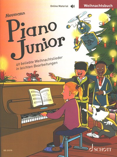 H.-G. Heumann: Piano Junior: Weihnachtsbuc, Klav (+OnlAudio)
