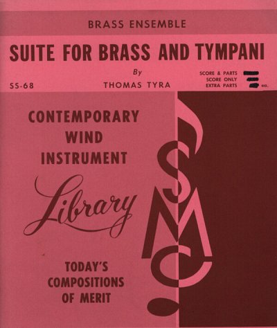 T. Tyra: Suite for Brass and Tympani, 12BlechPk (Pa+St)
