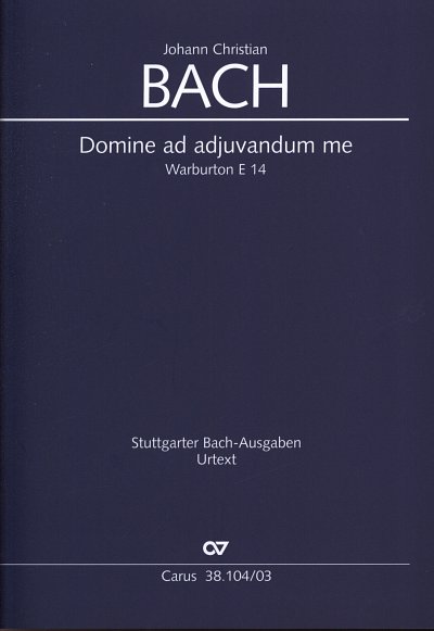 J.C. Bach: Domine ad adjuvandum me E 14