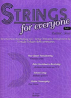Erhart Schwertmann Ursula: Strings for Everyone Band 1