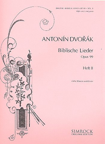A. Dvo_ák: Biblische Lieder op. 99 Band 2, GesHKlav