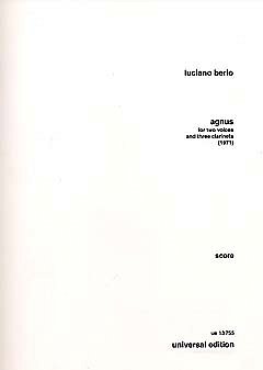 L. Berio: Agnus  (Part.)