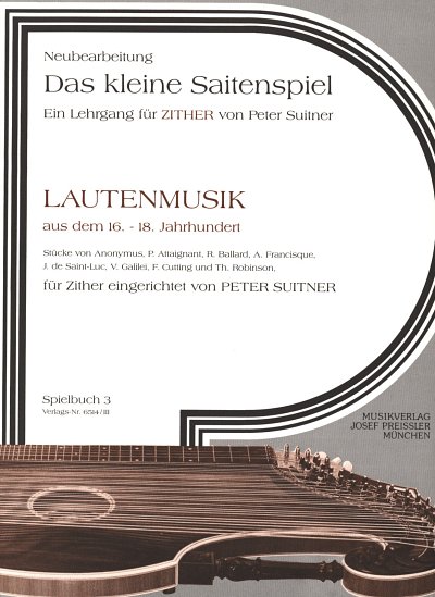P. Suitner: Lautenmusik aus dem 16. - 18. Jahrhundert. Spiel