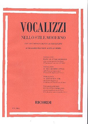 Vocalizzi Nello Stile Moderno. I Serie, Ges (Part.)