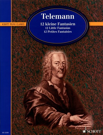 G.P. Telemann: 12 kleine Fantasien, Cemb/Klav