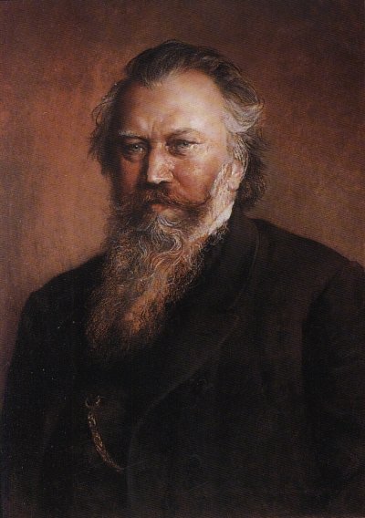 Johannes Brahms (Postkarte)