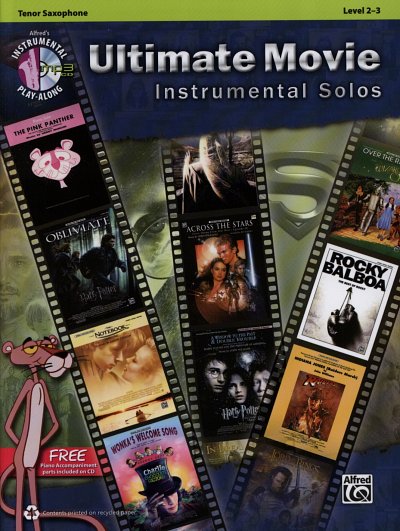 Ultimate Movie Instrumental Solos for tenor saxophone / Free