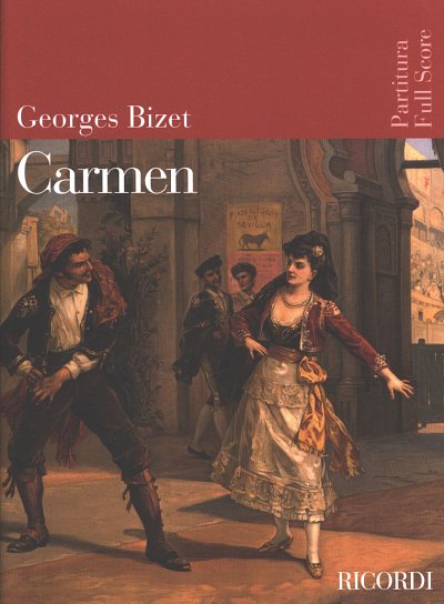 AQ: G. Bizet: Carmen, GsGchOrch (Part.) (B-Ware)