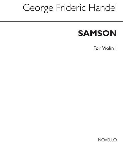 G.F. Händel et al.: Samson (Violin 1 Part)