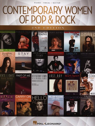 Contemporary Women of Pop & Rock - 2nd, GesKlaGitKey (SBPVG)