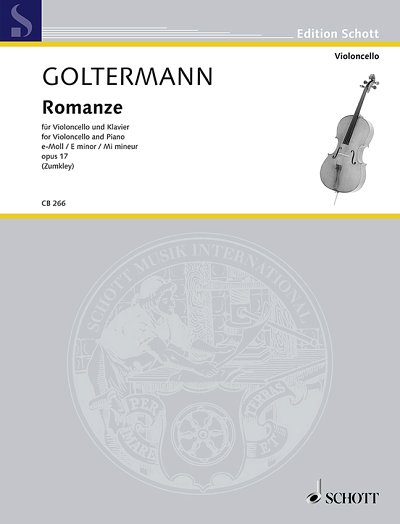 DL: G. Goltermann: Romanze e-Moll, VcKlav