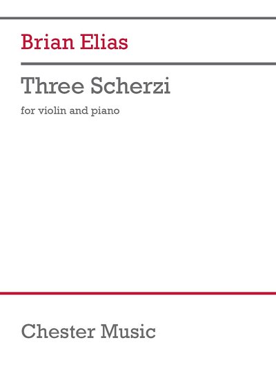 B. Elias: Three Scherzi, VlKlav (KlavpaSt)