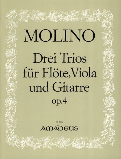 F. Molino: Drei Trios op. 4, FlVaGi (Stsatz)