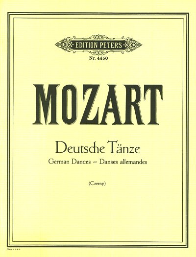 W.A. Mozart: Deutsche Taenze
