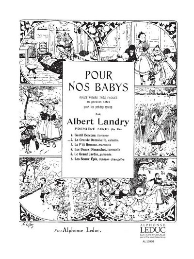 Albert Landry: La Grande Demoiselle Op.236, Klav