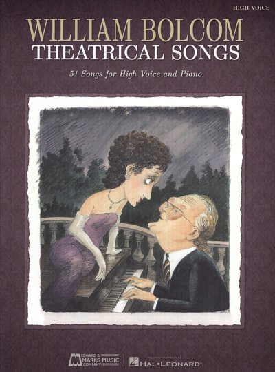 W. Bolcom: Theatrical Songs - High Voice And Pian, GesH (Bu)