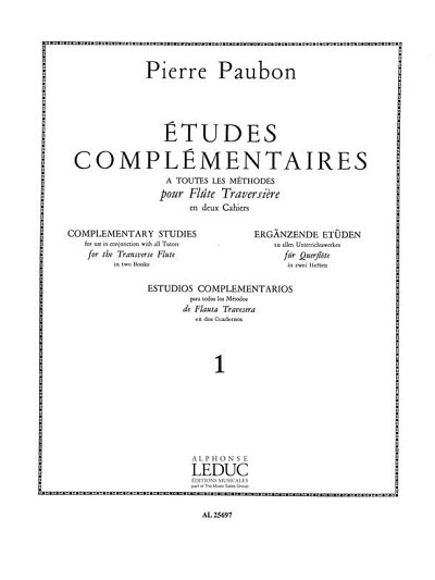 P. Paubon: Etudes complementaires Vol.1, Fl (Part.)