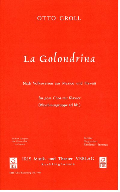 O. Groll: La Golondrina, GchKlav (Klavpa)