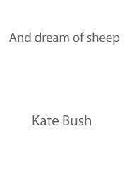 DL: K. Bush: And Dream Of Sheep, GesKlavGit
