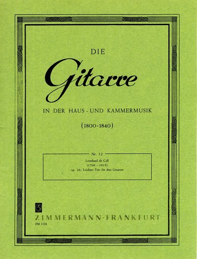 L. von Call et al.: Leichtes Trio op. 26