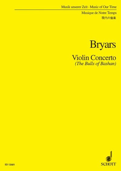 DL: G. Bryars: Violin Concerto (Stp)