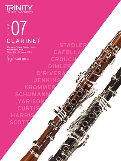 Clarinet Exam Pieces 2023 Grade 7 , Klar (+OnlAudio)
