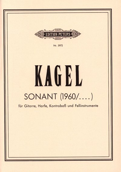 M. Kagel: Sonant
