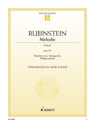 DL: A. Rubinstein: Melodie, VcKlav