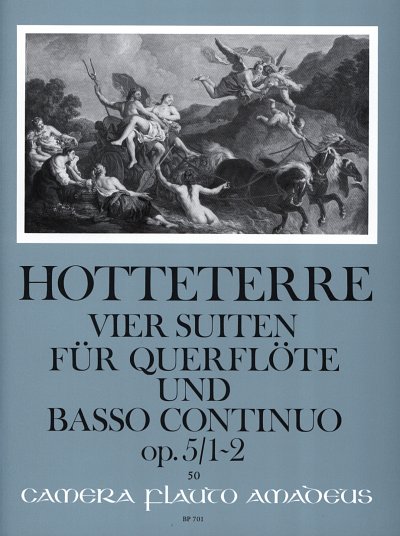 J.-M. Hottetterre: 4 Suiten op. 5/ 1-2, FlBc (KlavpaSt)