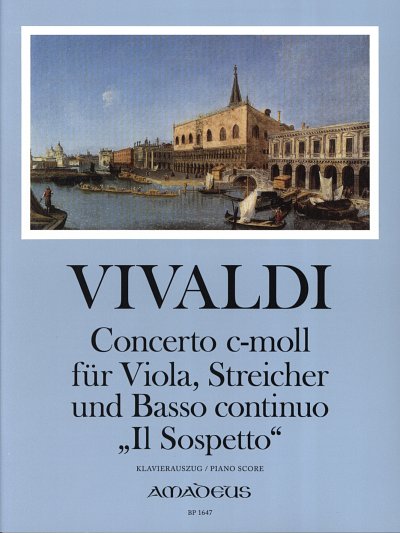 A. Vivaldi: Concerto C-Moll Rv 199 - Il Sospetto - Va Str Bc