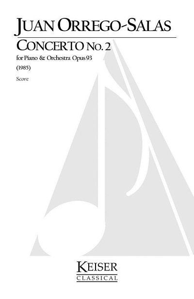 J. Orrego Salas: Piano Concerto No. 2, Op. 93