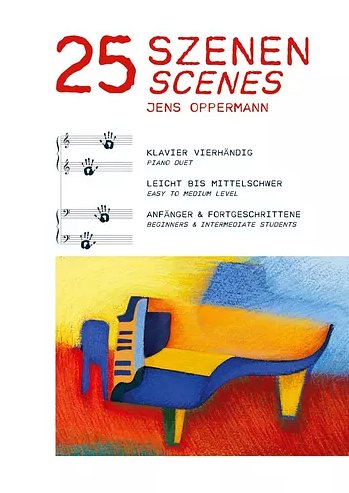 J. Oppermann: 25 Szenen, Klav4m (Part.)