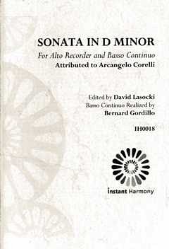 A. Corelli: Sonate D-Moll Instant Harmony