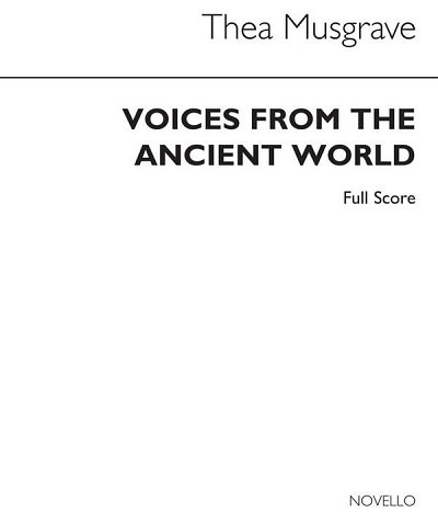 T. Musgrave: Voice From The Ancient World