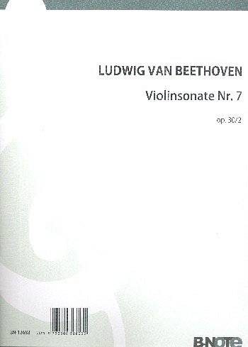 L. v. Beethoven: Violinsonate Nr. 7 op.30, VlKlav (KlavpaSt)