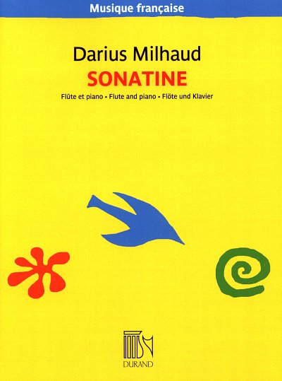 D. Milhaud: Sonatine op. 76, FlKlav (KlavpaSt)