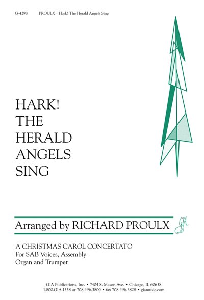 F. Mendelssohn Barth: Hark! the Herald Ange, Gch3Org (Part.)