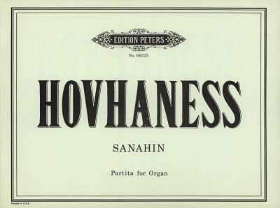 A. Hovhaness: Sanahin op. 69