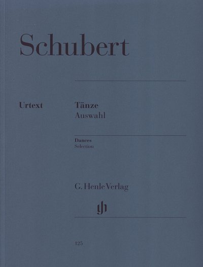 F. Schubert: Tänze, Auswahl , Klav
