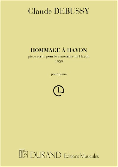 C. Debussy: Hommage A Haydn, Klav