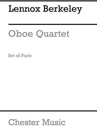 L. Berkeley: Oboe Quartet Op. 70 (Parts)